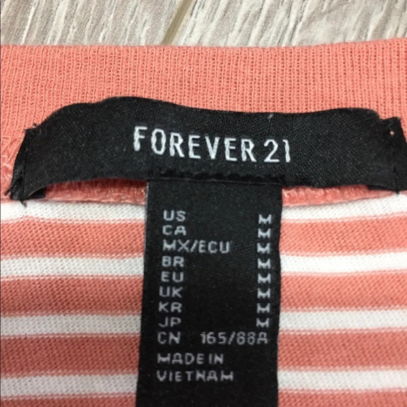 🌸 Forever 21 Cropped Long Sleeve T-shirt M - Picture 6 of 6